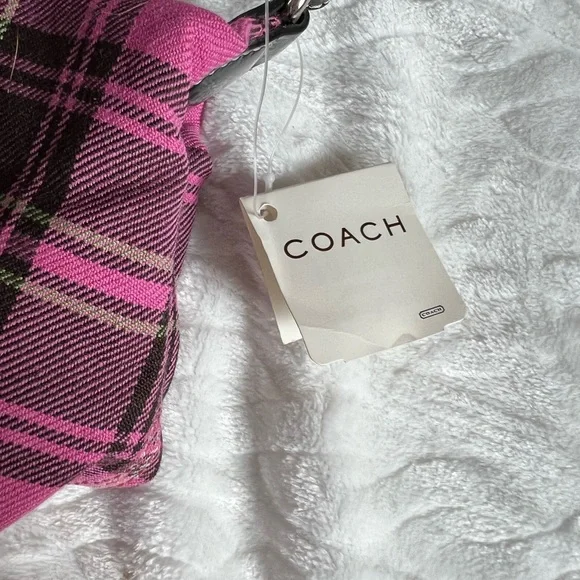 Coach Purse - Plaid Pink NWT - Picture 11 of 11